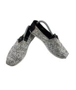Toms X Marvel Loafers Women 11 M Shoes White Concept Art Print Canvas Flats - €21,32 EUR