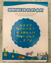 Splash Pad Sprinkler for Kids and Wading Pool for Learning Dog Sprinkler Pool - £22.94 GBP