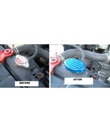 94-01 Acura Integra All Billet CNC Machined Blue Radiator Water Cap Cover - £7.74 GBP