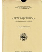 USGS Geologic Map: Hueco Mountains, El Paso and Hudspeth Counties, Texas... - $12.89