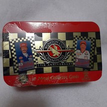 Winston Cup Series Champions 10 metal collector cards, original sealed metal box - $25.00