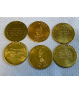 Vtg Masonic Freemason Coin Token Lot Bonnie Blink Corn Husking Days Pay ... - £23.42 GBP