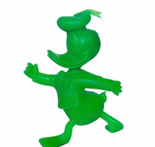 Louis Marx Toys Walt Disney figurine vtg 1960s RARE 6&quot; Green Donald Duck... - $29.65