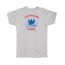 Cartagena Surfer Colombia : Gift T-Shirt Tropical Beach Travel Vacation Surfing - £14.45 GBP