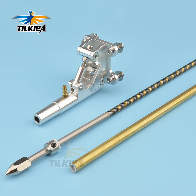 Left/Right 6.35mm 1/4&quot; Flexible Shaft Length About 600mm + Bracket Drive Dog - £81.02 GBP