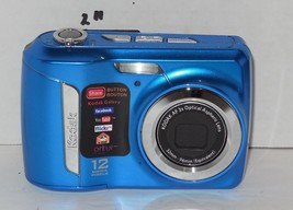 Kodak EasyShare C143 12.0MP Digital Camera - Blue Tested Works - £58.08 GBP