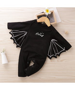 Personalized newborn Halloween costume bat wings, 1st newborn outfit pet... - £23.55 GBP