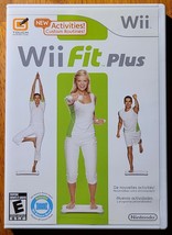 Cib Wii Fit Plus (Nintendo Wii, 2009) Complete In Box w/ Inserts - £7.19 GBP