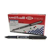 uni-ball 162545000 0.5 mm Nib UB-150 Eye Micro Rollerball Pen - Black (P... - £25.27 GBP