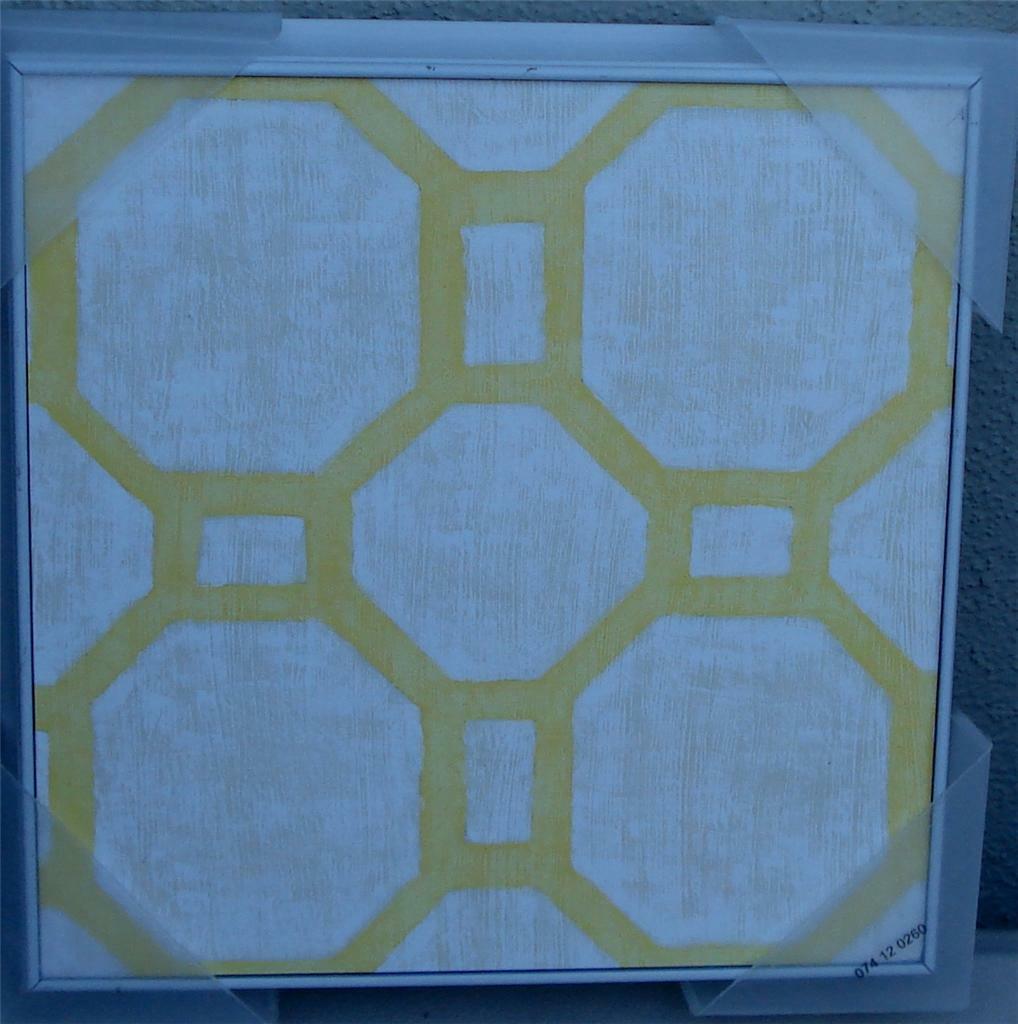 Primary image for Target Garden Wall Art - Yellow - Garden Tile VI - BRAND NEW, VIVID COLORS