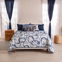 LISBOA SPECIAL FABRIC REVERSIBLE ULTRASLIM COMFORTER 1 PCS QUEEN SIZE - $64.34