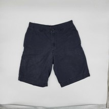 Merona Mens Black Shorts Size 30 100% Cotton - £11.07 GBP