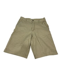 George Mens Khaki Chino Shorts Size 30 Casual Lightweight Summer Wear - $19.32