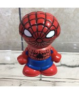 Play Town Marvel Spiderman Learning Curve Wooden Figure Comic Book Hero Toy - £6.20 GBP