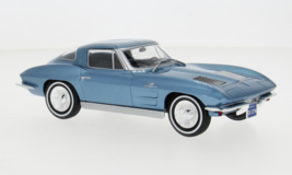 WhiteBox Chevrolet Corvette (C2) Stingray Blue 1963 1:24 - $39.59