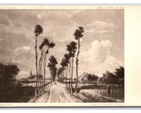 The Avenue at Middelharnis Painting by Meindert Hobbema UNP DB Postcard W21 - £2.64 GBP