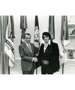 Elvis Presley Richard Nixon In The Oval Office White House American Flag... - £31.64 GBP