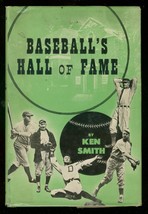 BASEBALL&#39;S HALL OF FAME HARDCOVER IN D/J-1947-KEN SMITH FN/VF - £117.35 GBP