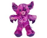 BUILD A BEAR MIDNIGHT SHIMMER VAMPIRE BAT PURPLE STUFFED ANIMAL PLUSH HA... - $38.00
