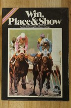 Vintage 1977 Avalon Hill WP2 WIN PLACE &amp; SHOW Horse Racing Game Sports - £39.34 GBP