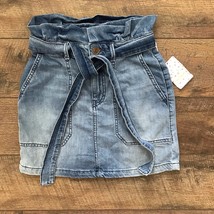 Free People Splendor In The Grass Denim Skirt sz 0 NWT - $34.99