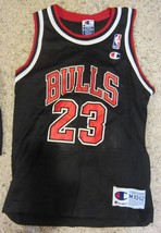 Vintage Chicago Bulls Michael Jordan Jersey Champion Toddler Size M 10/12 - £74.72 GBP