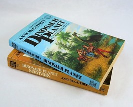 Ireta Duology Anne McCaffrey Del Rey 80s Paperbacks Dinosaur Planet &amp; Survivors - £7.80 GBP