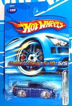 Hot Wheels 2005 Twenty + Series #120 &#39;Tooned Chevy S-10 Mtflk Blue w/ BLINGs - £5.47 GBP