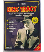 DICK TRACY 6 DVD Disc 11+Hours Episodes Classics 1930's To 1950's Ralph Byrd - €40,52 EUR