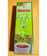 Broncolin Herbal Tea † Cold, Cough and Flu Relief † 50 Bags † MEXICANO - $19.59 CAD