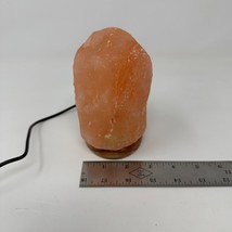 Small Desktop Himalayan Salt Lamp with USB Power Connector Color Changing Light - $19.75