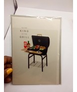 To The King Of The Grill Greeting Card - $11.87