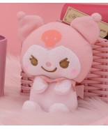 Japan Sanrio Kuromi &amp; you Happiness Pink Mascot Cute and Relaxed Design ... - $30.83 CAD