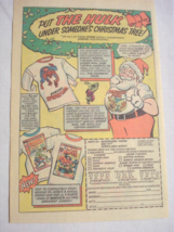 1975 Ad Marvel Superhero T-Shirts Spider-Man, Fantastic Four, Captain Marvel - £6.28 GBP
