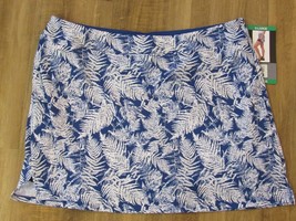 Tranquility by Colorado Clothing Skort Blue Fern Women&#39;s Sz XL NWT - $338.06 MXN