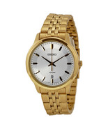 SEIKO Classic SUR034 Men&#39;s Watch Gold-tone Steel Japanese Quartz Gold Wr... - $5,770.32 MXN