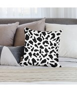 Mondxflaur Cow Pillow Case Covers for Sofas Polyester Decorative Home - $15.07 CAD+