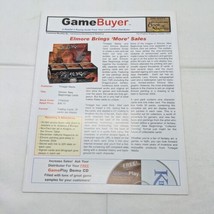 Game Buyer A Retailers Buying Guide Magazine Newspaper Oct 2003 Impressions Ad - £83.99 GBP