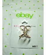 Kelly &amp; Katie Fashion Ring Gold Tone W Simulated Diamonds Size 7 New - $21.15 CAD