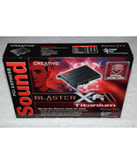 Creative Sound Blaster X-Fi Titanium Fatality Pro Series PCIe Audio Card... - $4,478.10 MXN
