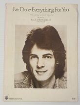 *L4) I've Done Everything for You - Rick Springfield - Warner Bros - She... - $9.89