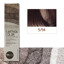 EARTHIA COLOR Clean Vegan Hair Color by BBCOS (5/54- tropical light brown) 