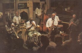 Preservation Hall Dixieland Jazz New Orleans Louisiana LA Postcard C36 - £2.30 GBP