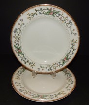 2 Wellesley  Farberware #486  8&quot; Salad Plates Katherine Babanovsky 1996 ... - $19.79