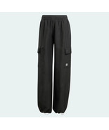 Adidas Originals Women&#39;s Size XS Essentials Woven Cargo Pants Black Casual - $49.99