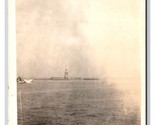 RPPC Statue of Liberty July 2 1918 New York NY NYC UNP Postcard G19 - £6.18 GBP