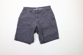 Vintage 90s Ralph Lauren Mens 32 Faded Above Knee Cotton Chino Shorts Na... - £34.26 GBP