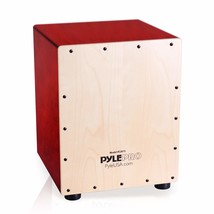 Pyle Stringed Jam Cajon - Wooden Cajon Percussion Box. (PCJD15) - £133.71 GBP