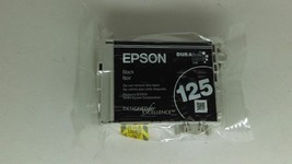 Epson T1251 genuine BLACK 125 ink printer copier Stylus WORKFORCE WF 323... - £29.86 GBP