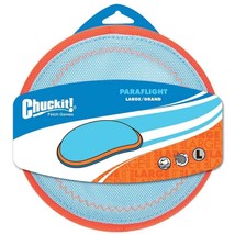 Chuckit! Paraflight Dog Toy Blue/Orange 1ea/LG - £20.53 GBP